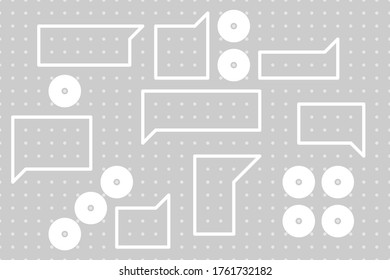 Color geometric design, vector background.