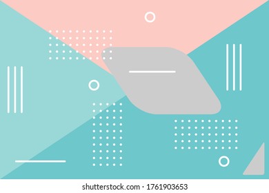 Color geometric design, vector background.