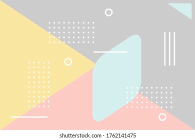 Color geometric design, vector background.