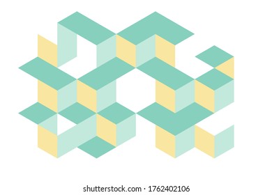 Diseño geométrico de color, fondo vectorial.