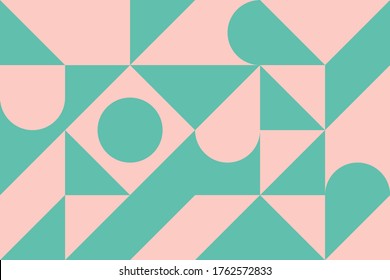 Diseño geométrico de color, fondo vectorial.