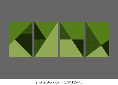 Color geometric design, vector background.