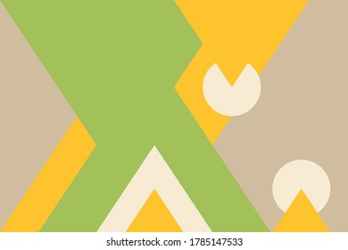 Diseño geométrico de color, fondo vectorial.