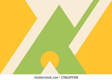 Diseño geométrico de color, fondo vectorial.