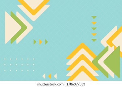 Color geometric design, vector background.