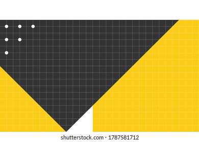 Color geometric design, vector background.