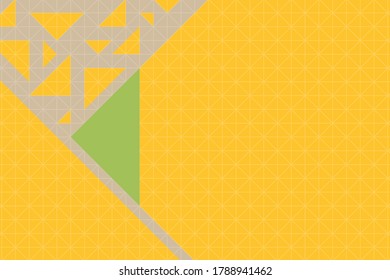 Farbgeometrisches Design, Vektorhintergrund.