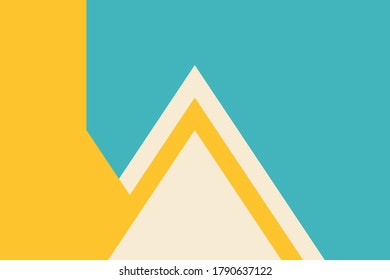 Diseño geométrico de color, fondo vectorial.