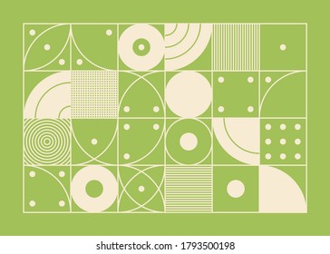 Color geometric design, vector background.
