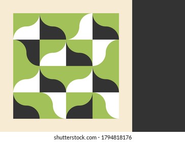 Color geometric design, vector background.