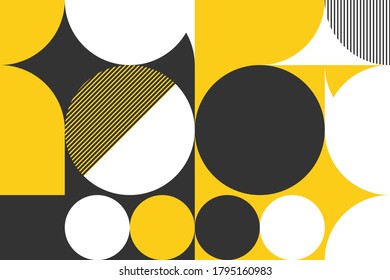 Color geometric design, vector background.