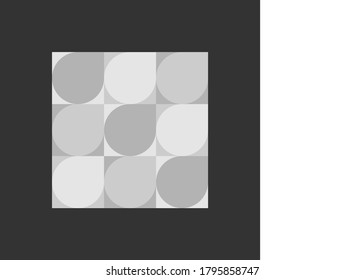 Color geometric design, vector background.