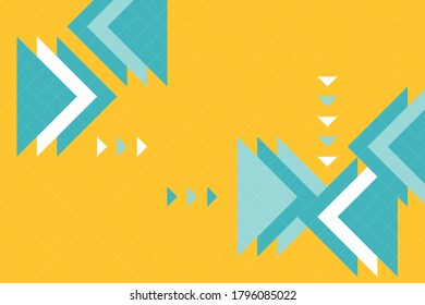 Color geometric design, vector background.