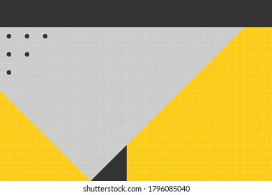Diseño geométrico de color, fondo vectorial.