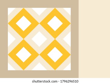 Color geometric design, vector background.