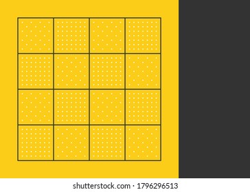 Diseño geométrico de color, fondo vectorial.