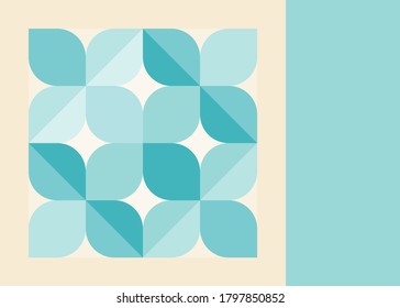 Color geometric design, vector background.