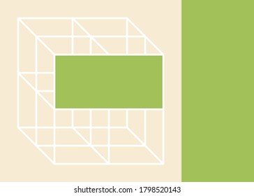 Color geometric design, vector background.