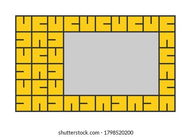 Color geometric design, vector background.