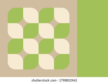 Color geometric design, vector background.