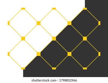 Color geometric design, vector background.