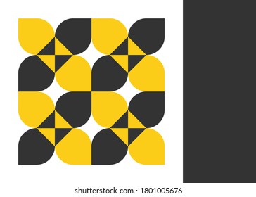Color geometric design, vector background.