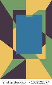 Color geometric design, vector background.Eps10 Illustration.