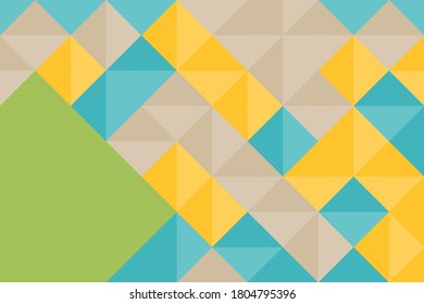 Diseño geométrico de color, fondo vectorial.Ilustración Eps10.
