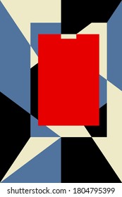 Color geometric design, vector background.Eps10 Illustration.