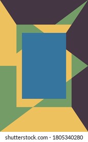 Color geometric design, vector background.Eps10 Illustration.