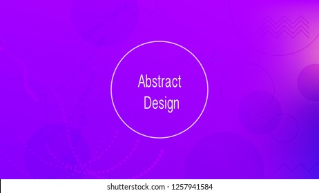 Color geometric gradient, futuristic background. Detail of modern wallpaper design, packaging. Light colored lines, abstract shapes, dots. Background in minimalist style.