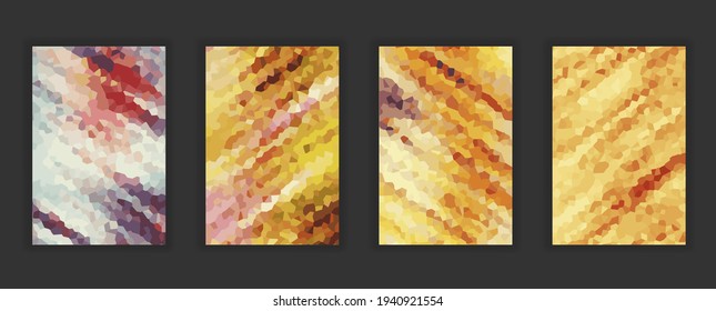 Color Geometric Modern creative background. Low poly style gradient illustration texture
