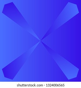 Color geometric pattern. Multicolored gradient abstraction with bright polygon. Minimal graphic background with simple shape and figure.