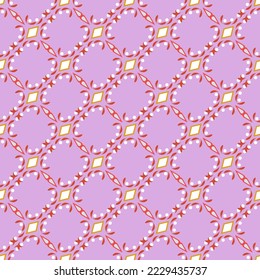 Color geometric pattern with square on pink. Fashion graphic design. Modern stylish texture. Color template for prints, textiles, wrapping, wallpaper, banner, business, etc. illustration