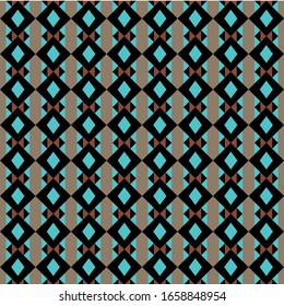 color geometric pattern, stylish background in retro style, triangular pattern