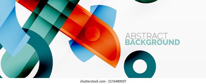 Farbgeometrische Streifen, Linien abstrakter Hintergrund. Minimale geometrische Vorlage für Tapeten, Banner, Präsentationen