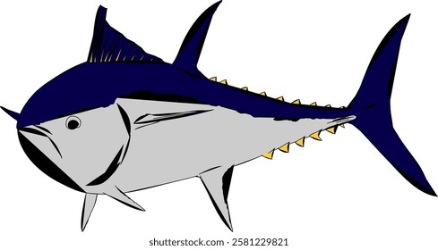 A color giant Bluefin Tuna 