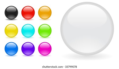 Color glass balls