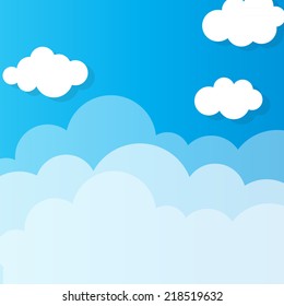Ilustración del vector de fondo de globos brillante en color 