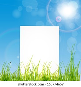 Color glossy balloons birthday card  background vector illustration