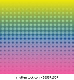 Color gradation background. Halftone stock vector illustration.