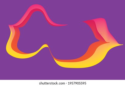 Color gradation an background Vector  