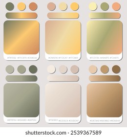 Color Gradation Combination for Background