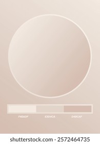 Color gradation for your artwork background, teks and logo