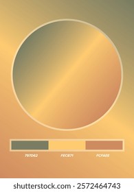 Color gradation for your artwork background, teks and logo