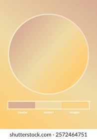 Color gradation for your artwork background, teks and logo