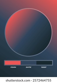 Color gradation for your artwork background, teks and logo