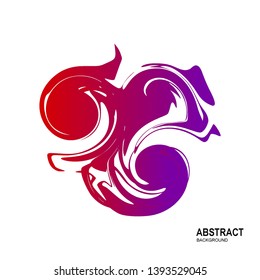 color gradient abstract background design