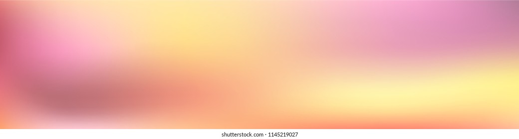 Color gradient background.