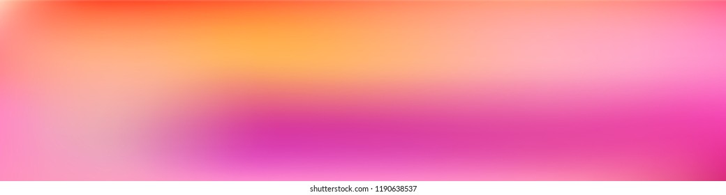 Color gradient background.